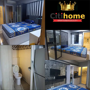 menyewakan apartemen educity 1br bulanan bycitihome