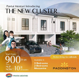 NEW TIPE PANTAI MENTARI START 900JTAN FREE BPHTB FREE BBN NUP NOW 10JT