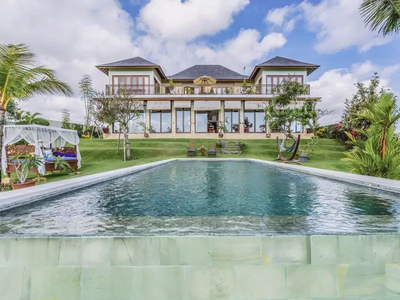 Paddy Rice Field View Luxury Villa Megening Cemagi Bali
