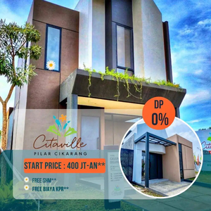 PROMO Keren Free Biaya Cittaville Cikarang Elegant Living