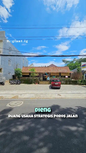 Ruang Usaha, Tempat Usaha, Bisnis Kuliner, di Poros Jalan Dieng Malang