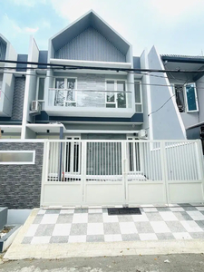 Rumah Baru 4 Kamar di Jln Utama Komplek Manyar, surabaya timur
