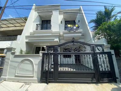 Rumah baru,, modern 2lt full siap huni di rawamangun jaktim