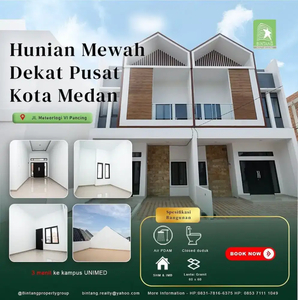 Rumah cantik dan lokasi sangat strategis di daerah pancing Medan