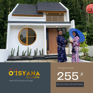 Rumah dengan Konsep Jepang di Yogyakarta 200jutaan Promo Ragam Bonus