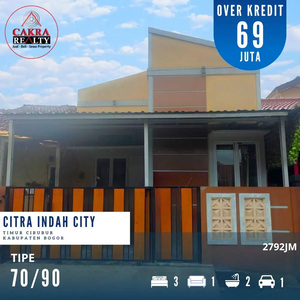 Rumah Full Renovasi 69 Juta Modern Overkredit Nego 2792JM