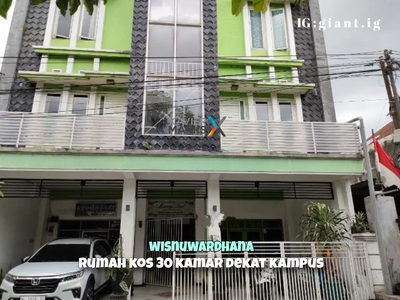 RUMAH KOS LOKASI 0 JALAN DI WISNUWARDANA SAWOJAJAR MALANG