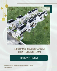 Rumah mewah 2 lantai dengan Kolam Renang di Yogyakarta Harga Promo