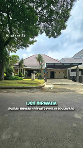 Rumah Mewah Tropical Modern di Boulevard Ijen Nirwana, Klojen, Malang