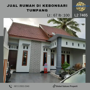 Rumah Minimalis murah di Tumpang Malang