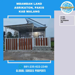 Rumah Minimalis Siap Huni Aman Nyaman Dekat Tol Asrikaton Malang