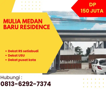 rumah murah mewah di Medan baru dekat USU