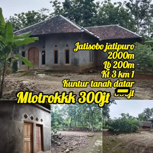 Rumah murah pedesaan Jatisobo Jatipuro Karanganyar