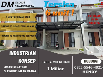 RUMAH SIAP BANGUN LOKASI STRATEGIS DAN HANYA TERSISA 6 UNIT TERAKHIR