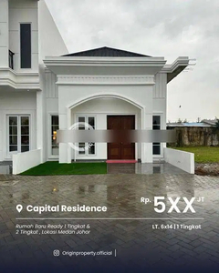 Rumah Villa Petak Komplek Capital Residence Exclusive Medan Johor