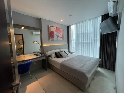 Sewa apartemen Brooklyn Alam Sutera B25N 1br bedroom full furnished
