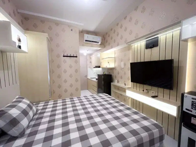 Sewa Apartemen Studio Tokyo Riverside PIK2 Fully Furnished