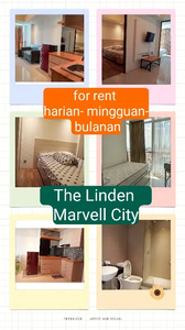 sewa harian mingguan Apartemen The Linden Marvell Surabaya Pusat
