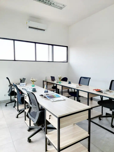 Sewa Ruang Kantor Fully Furnished Tanpa Service Charge di Semarang