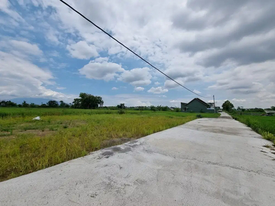 Tanah Kalasan 200 m Jl Jogja - Solo, View Sawah dan Merapi