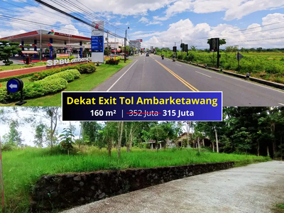 Tanah MURAH Jogja Dekat Exit Tol, Cocok Investasi