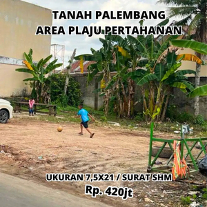 Tanah siap bangun dekat JM Plaju Kota Palembang
