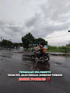 Tanah Strategis Harga Murah di nol jalan Trowulan Mojokerto Jawa Timur