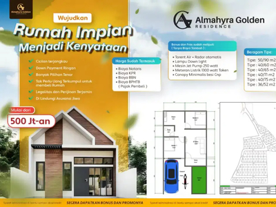 Tanpa DP rumah terlaris di kota depok cicilan terjangkau