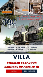 Villa 2 Lantai Dekat Wisata JATIMPARK 3 akses jalan bagus