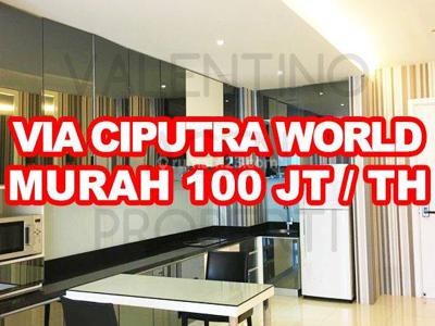 Ciputra World Apartemen Tower Via Furnished