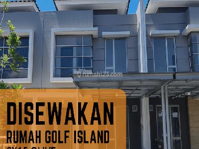 Disewakan Rumah Golf Island 6x15 Olive Pantai Indah Kapuk