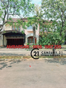 11452 - Rumah luas dalam cluster puri bintaro sektor 9 shm bagus