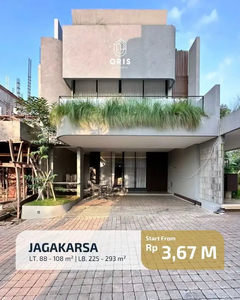 5 Menit Menuju Tol Andara Dijual Rumah Baru di Jagakarsa Jakarta