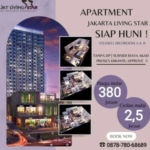 Apartemen JKT Living Star - 5 Juta Langsung Huni DP 0%