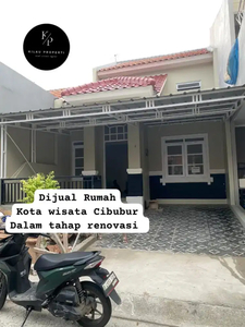 Di Jual MURAH Rumah Cantik dalam tahap RENOVASI Kota Wisata Cibubur