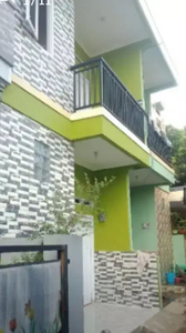 di jual rumah minimalis kokoh permanen 2 lantai full