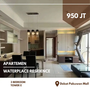 Dijual Apartemen Waterplace 3 Bedroom dekat Pakuwon Mall