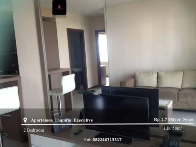 Dijual Apartement Thamrin Executive Middle Floor 2BR Semi Furnished