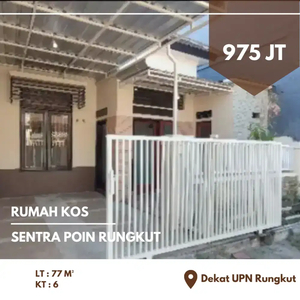 Dijual Rumah Kost aktif Sentra Point Rungkut dekat UPN