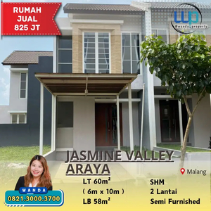 Dijual Rumah Minimalis di Araya Malang