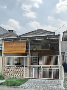 Dijual rumah Puri Safira Menganti baru renovasi full perabot