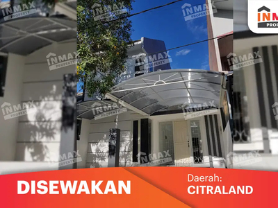 [JN] Disewakan Rumah 2 Lantai di Bukit Palma Citraland Surabaya