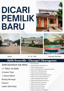 Jual Murah dan Cepat Rumah di Relife Greenville