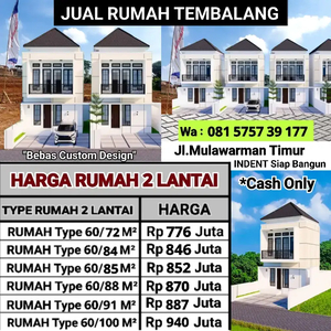 JUAL RUMAH 2 LANTAI 776Juta Mulawarman Tembalang dekat UNDIP