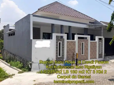 Langs Pemilik, Rumah Baru di Candi Pawon Kalipancur Kec Ngaliyan