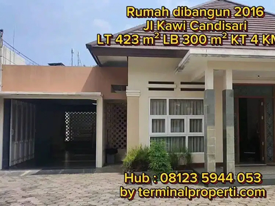 Rumah Baru Hak Milik Jl Kawi Candi Dkt Sultan Agung Semarang Selatan