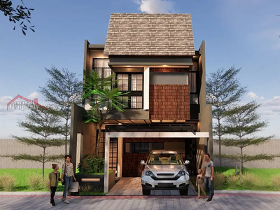 Rumah Dijual Dekat Taman Mini Cipayung Jakarta Timur 2 Lantai