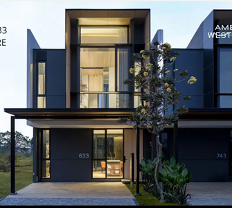 Rumah Menganti Amega WestParc Design Bagus. Nol Jalan Raya