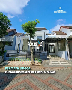 RUMAH MINIMALIS, BARU RENOVASI & SIAP HUNI Di Permata Jingga Suhat