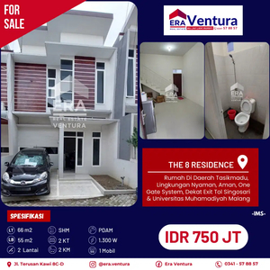 Rumah Minimalis Di Perum The 8 Residence Tasikmadu